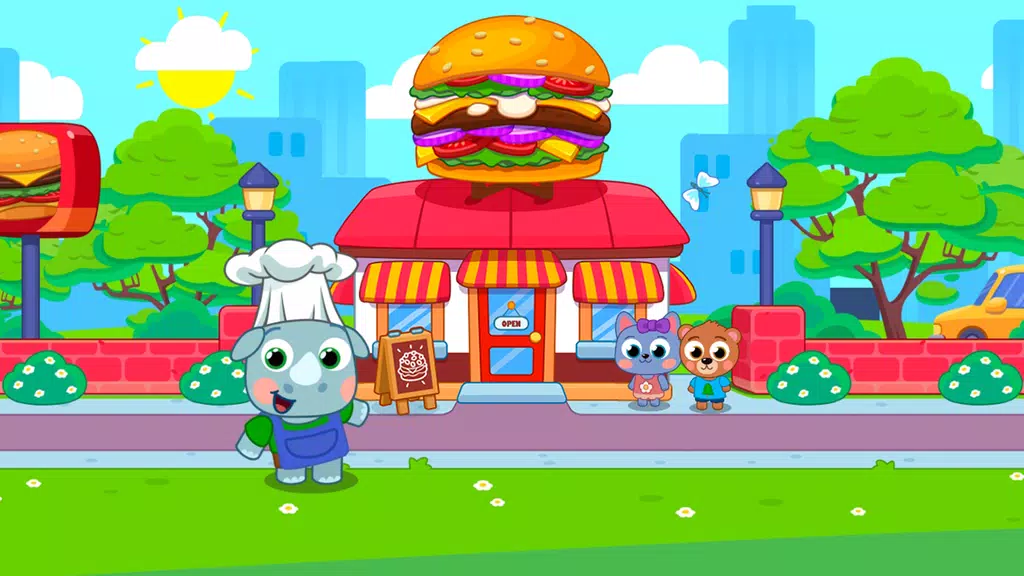 Burger Cafe screenshot 1