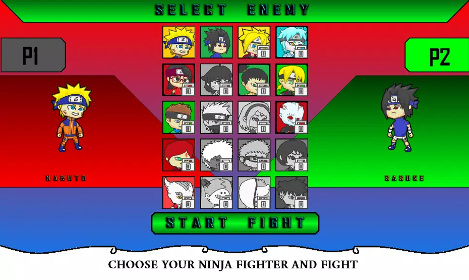 Anime Battle-Ninja Fighter screenshot 2