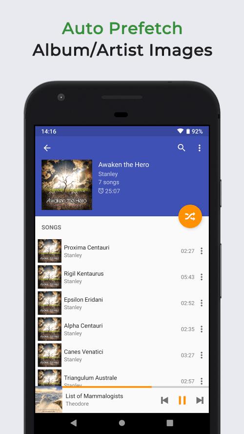 Omnia Music Player screenshot 5