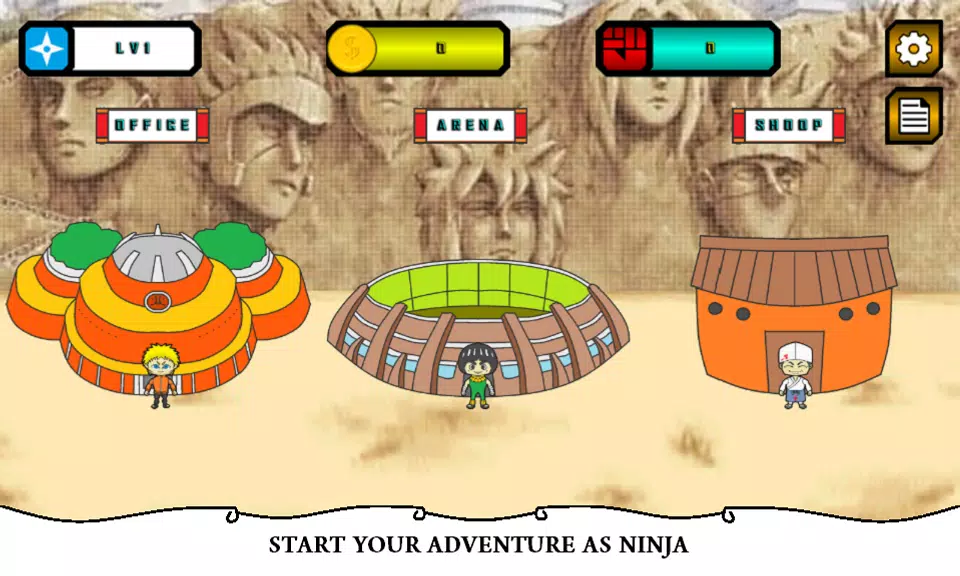 Anime Battle-Ninja Fighter screenshot 1