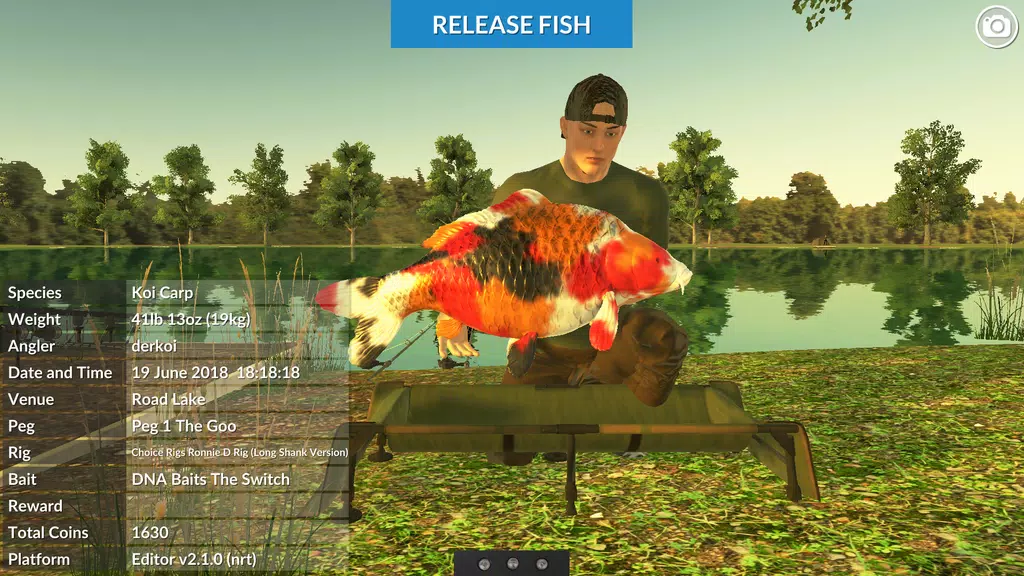 Carp Fishing Simulator screenshot 1