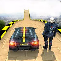 Superhero Car Stunt Mega Ramps APK