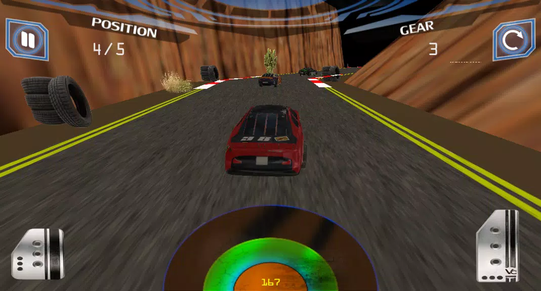 3D car racing screenshot 2