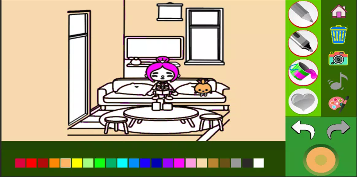 ccplay toca life coloring book screenshot 3