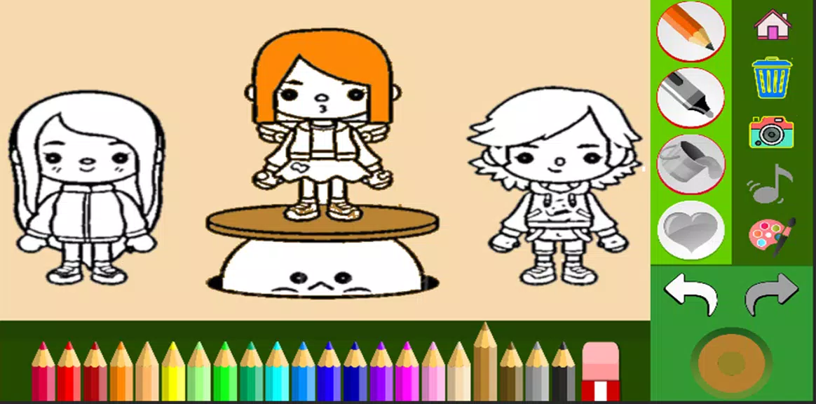 ccplay toca life coloring book screenshot 2