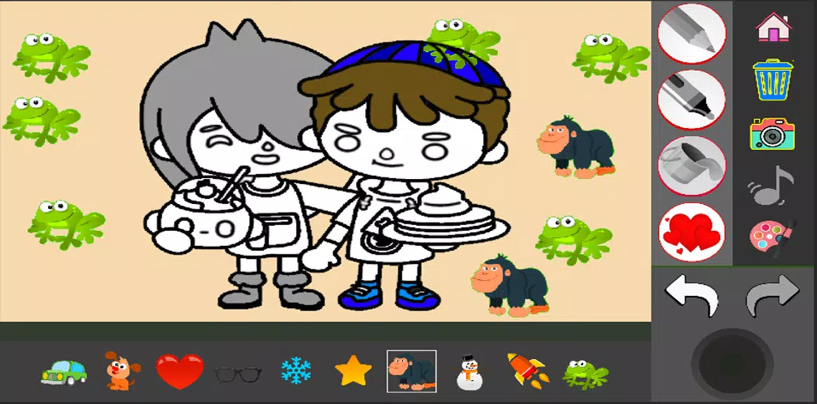 ccplay toca life coloring book screenshot 4