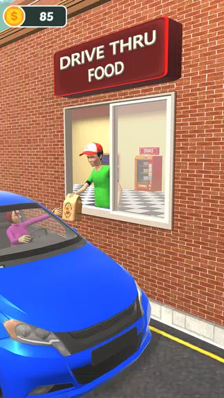 Food Simulator Drive Thru 3D screenshot 1