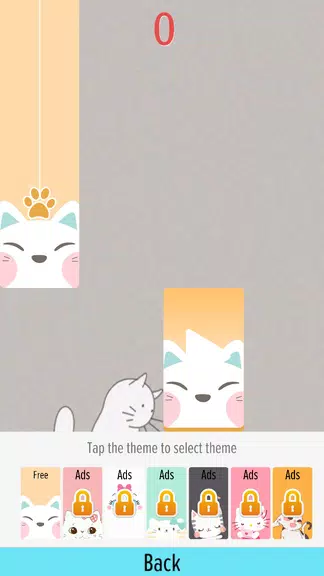 Pink Cat Piano - Magic Girly Piano Tiles Cat screenshot 4