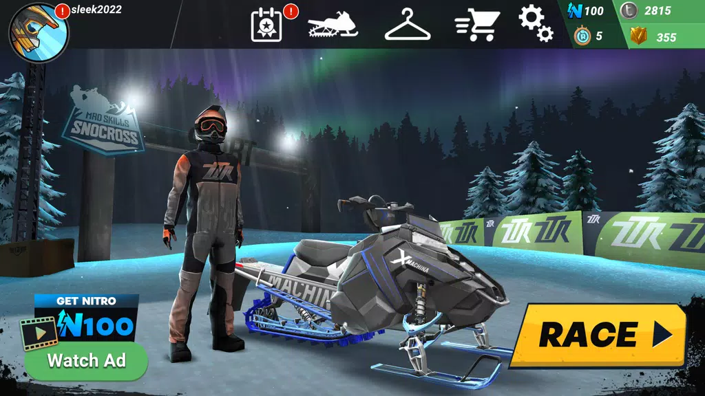 Mad Skills Snocross screenshot 4