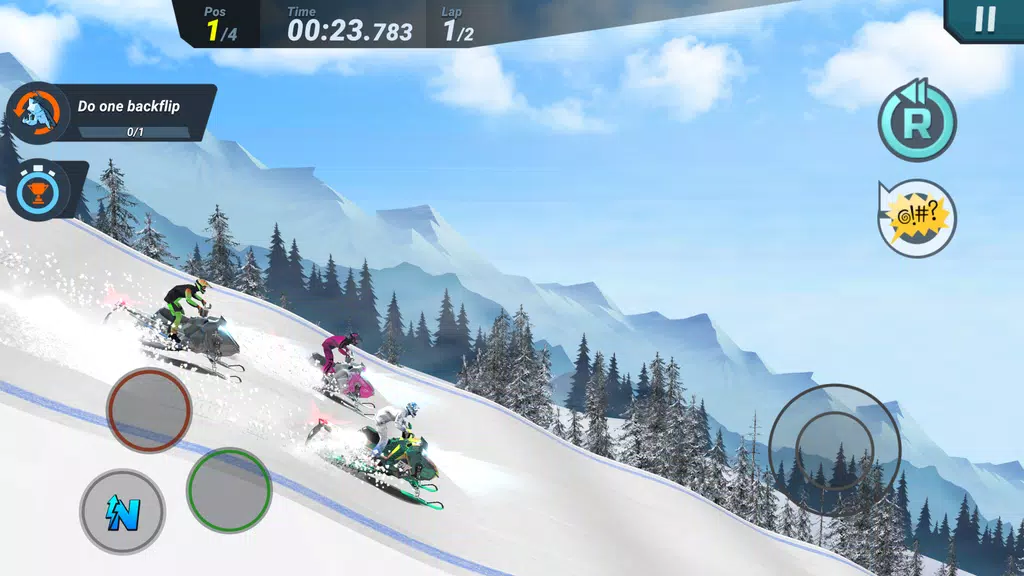 Mad Skills Snocross screenshot 1