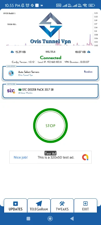 OVIS TUNNEL VPN - Super Fast screenshot 4