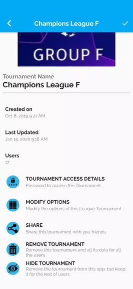 Tournament Manager screenshot 2