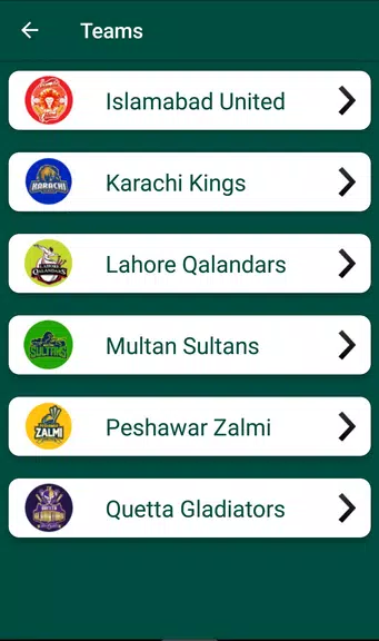 PSL Schedule : Prediction 2025 screenshot 2