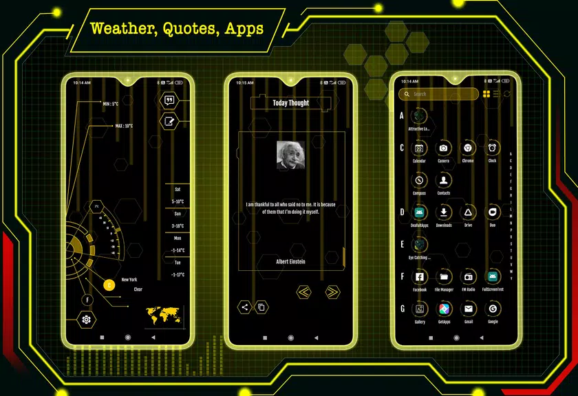 Attractive Launcher - AppLock screenshot 3