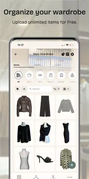 OpenWardrobe Outfit Planner ++ screenshot 1