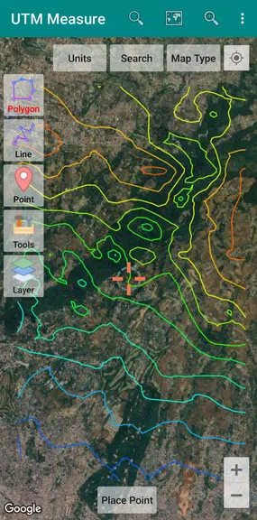 UTM Measure screenshot 2