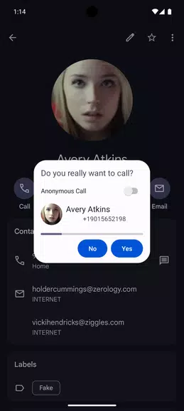 Call Confirm screenshot 4