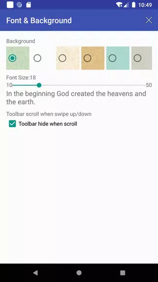 English Swahili Arabic Bible screenshot 4