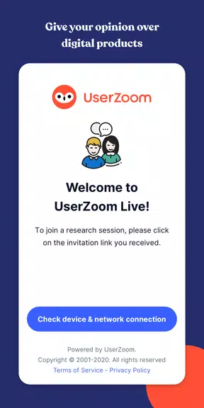 UserZoom Live screenshot 1