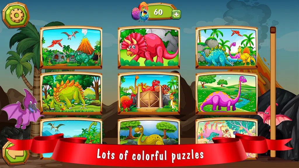 Dino Puzzle - Jigsaw screenshot 4