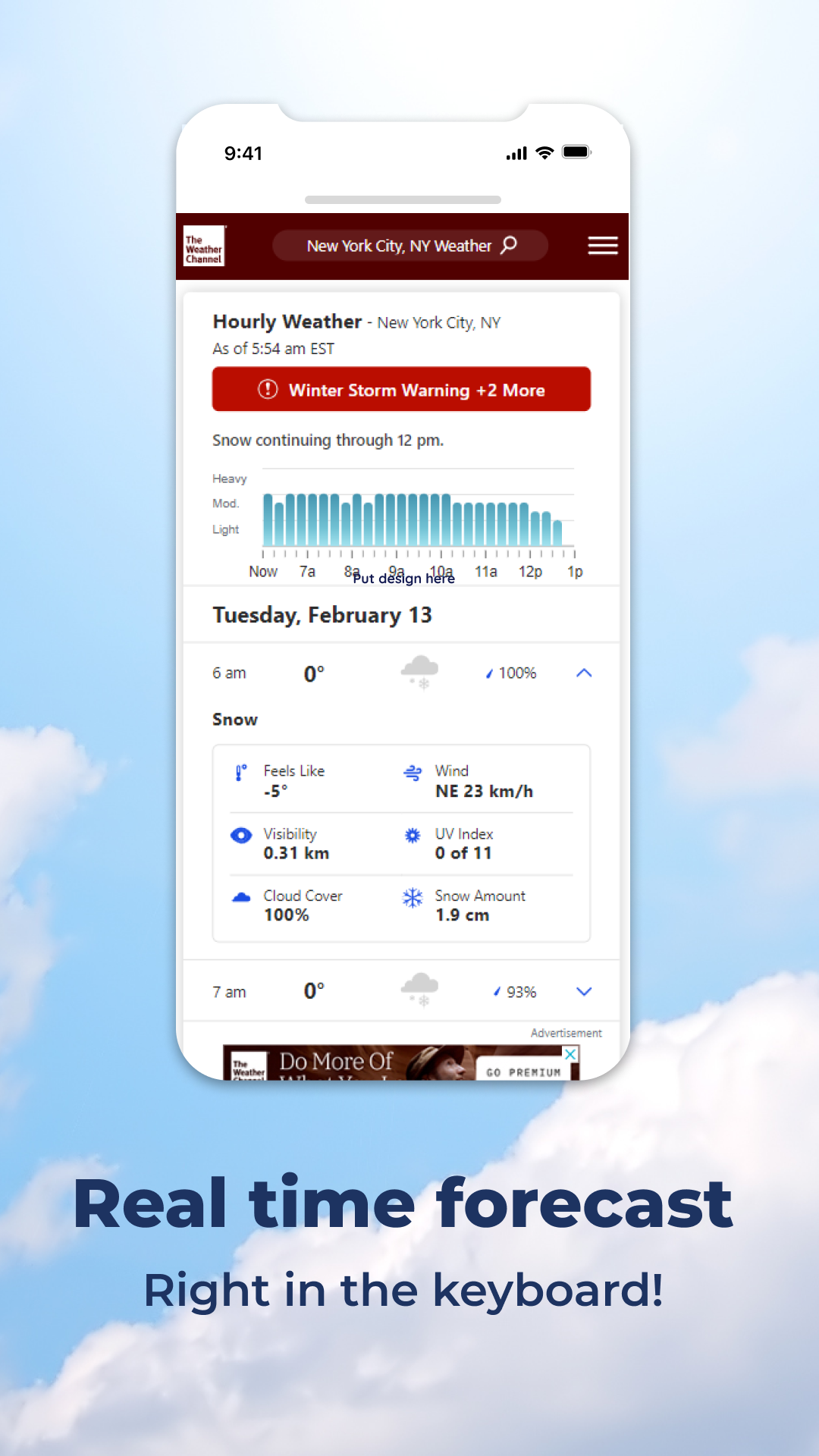 Weather Keyboard screenshot 2