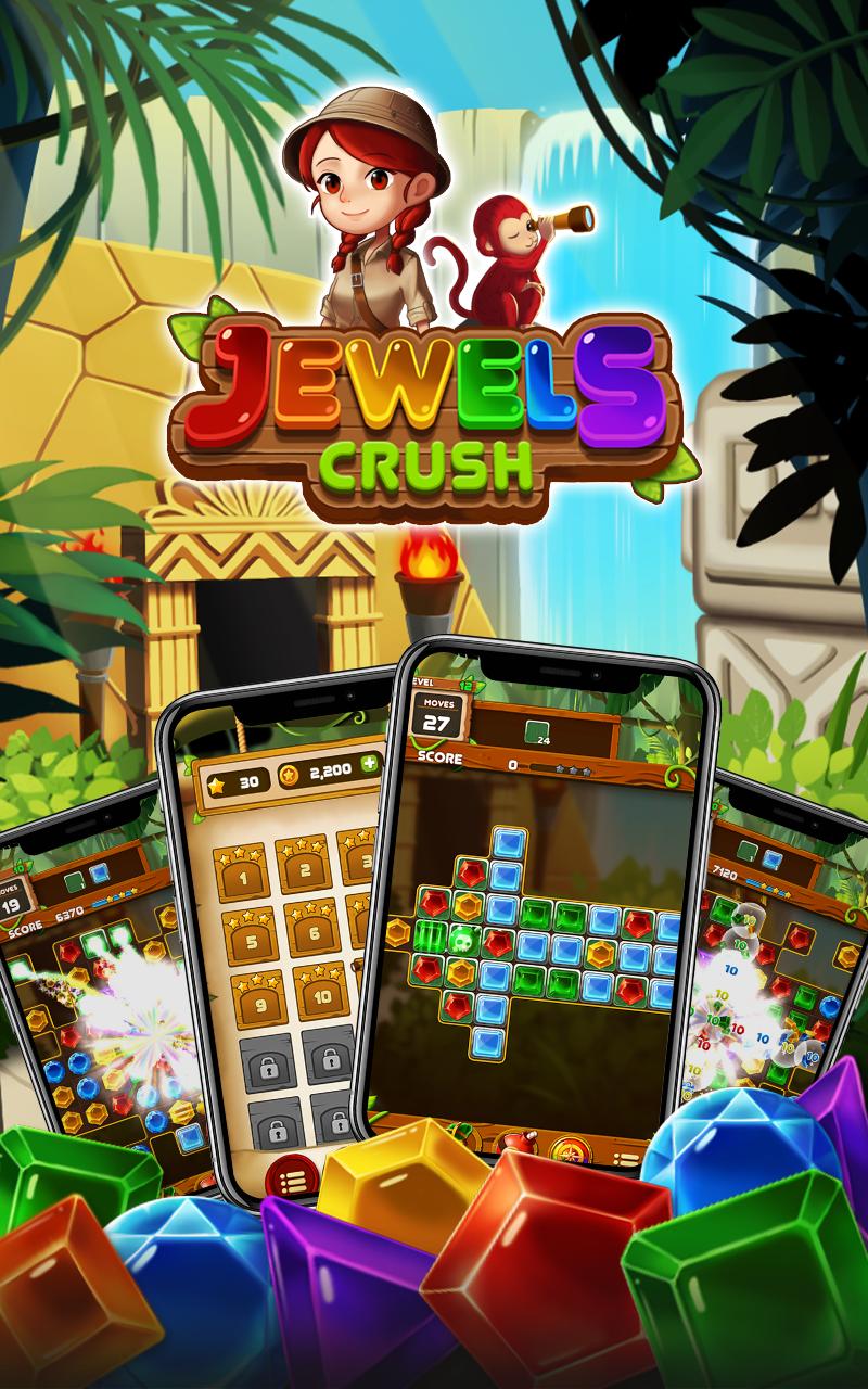 Jewels Crush Match 3 2025 screenshot 4