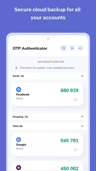 OneAuth screenshot 1