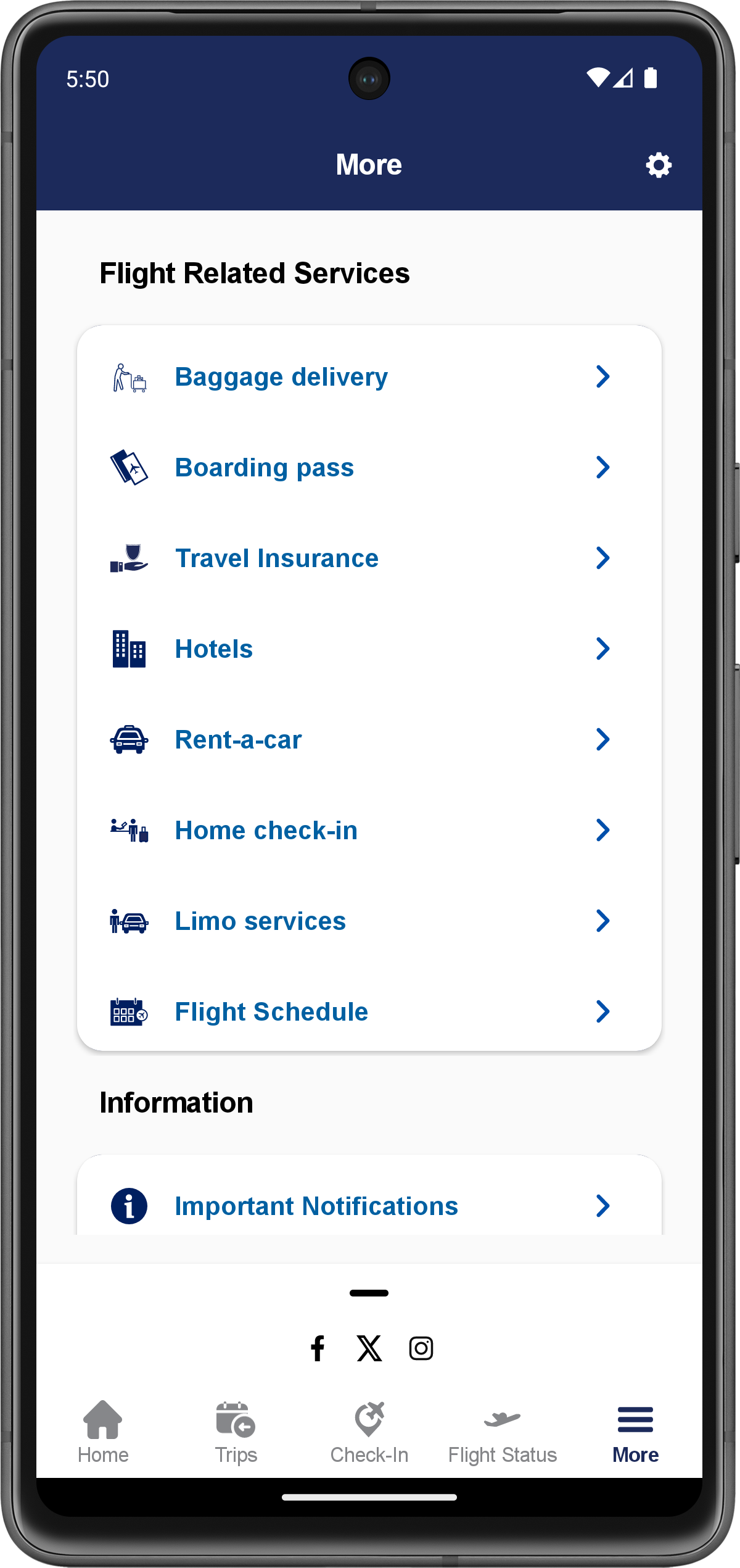 Kuwait Airways screenshot 6