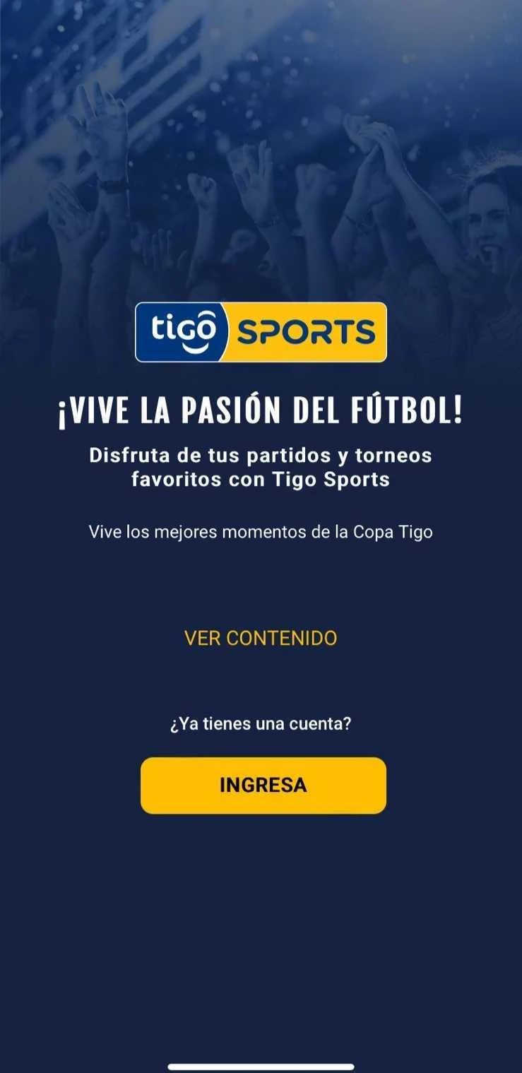 Tigo Sports Bolivia screenshot 1