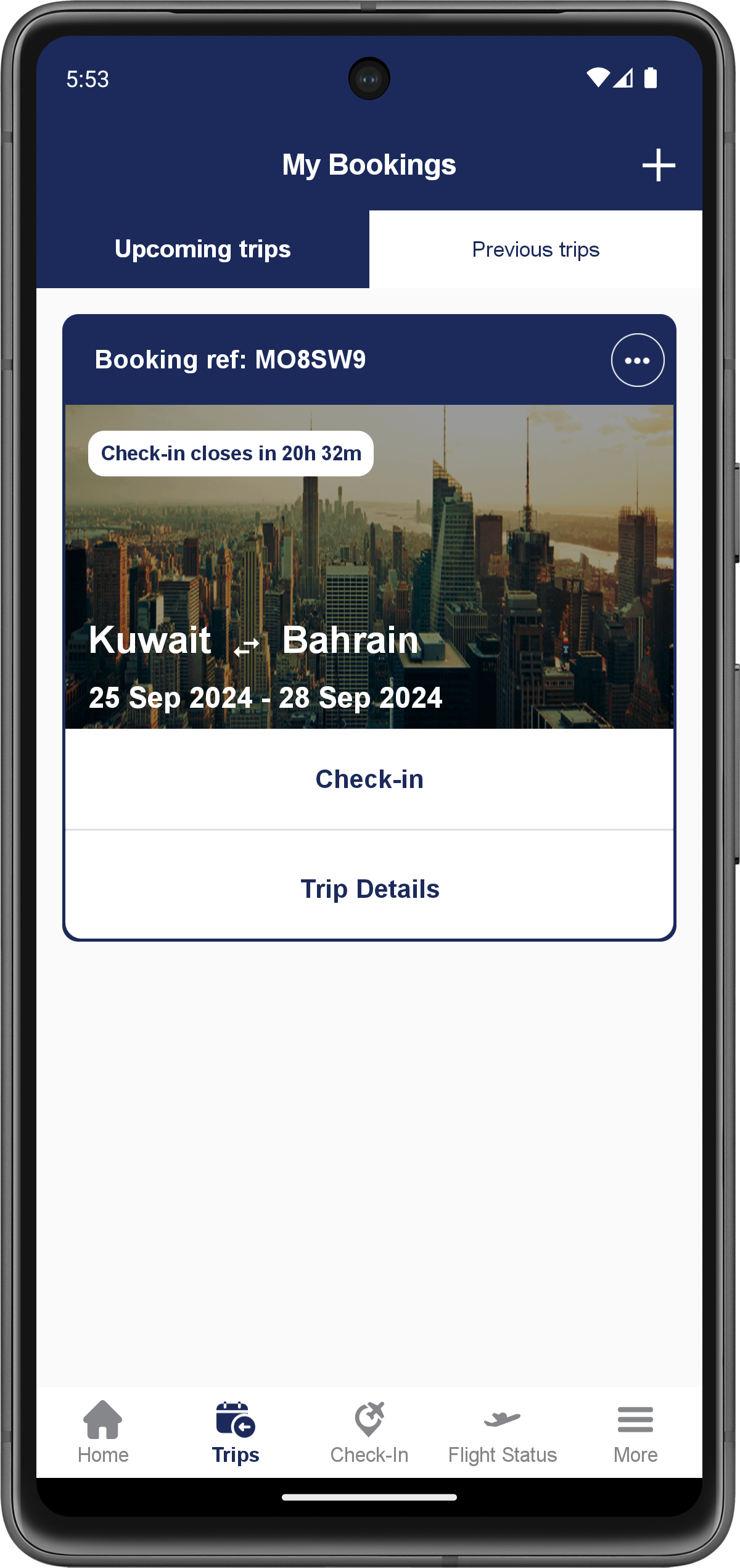 Kuwait Airways screenshot 5