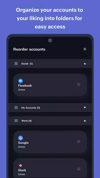 OneAuth screenshot 2