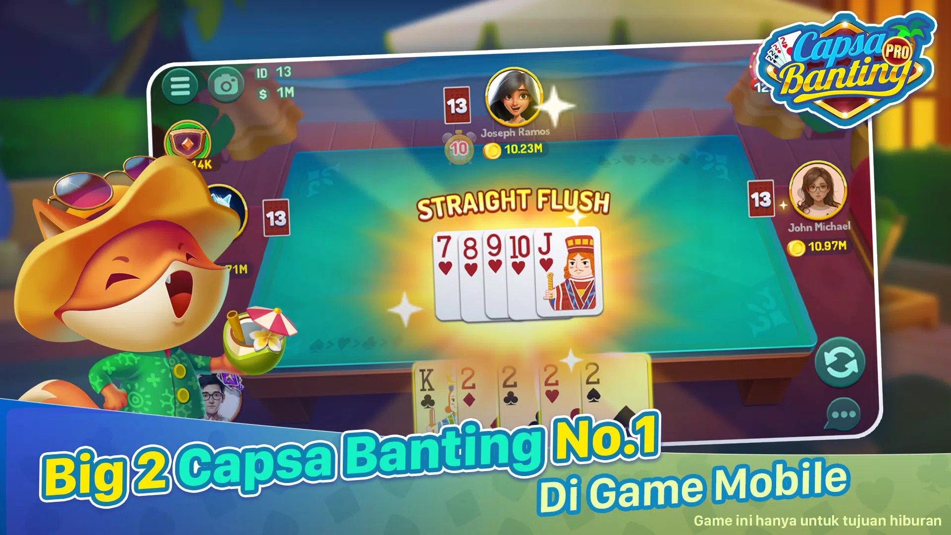 Big 2 Capsa Banting ZingPlay screenshot 7