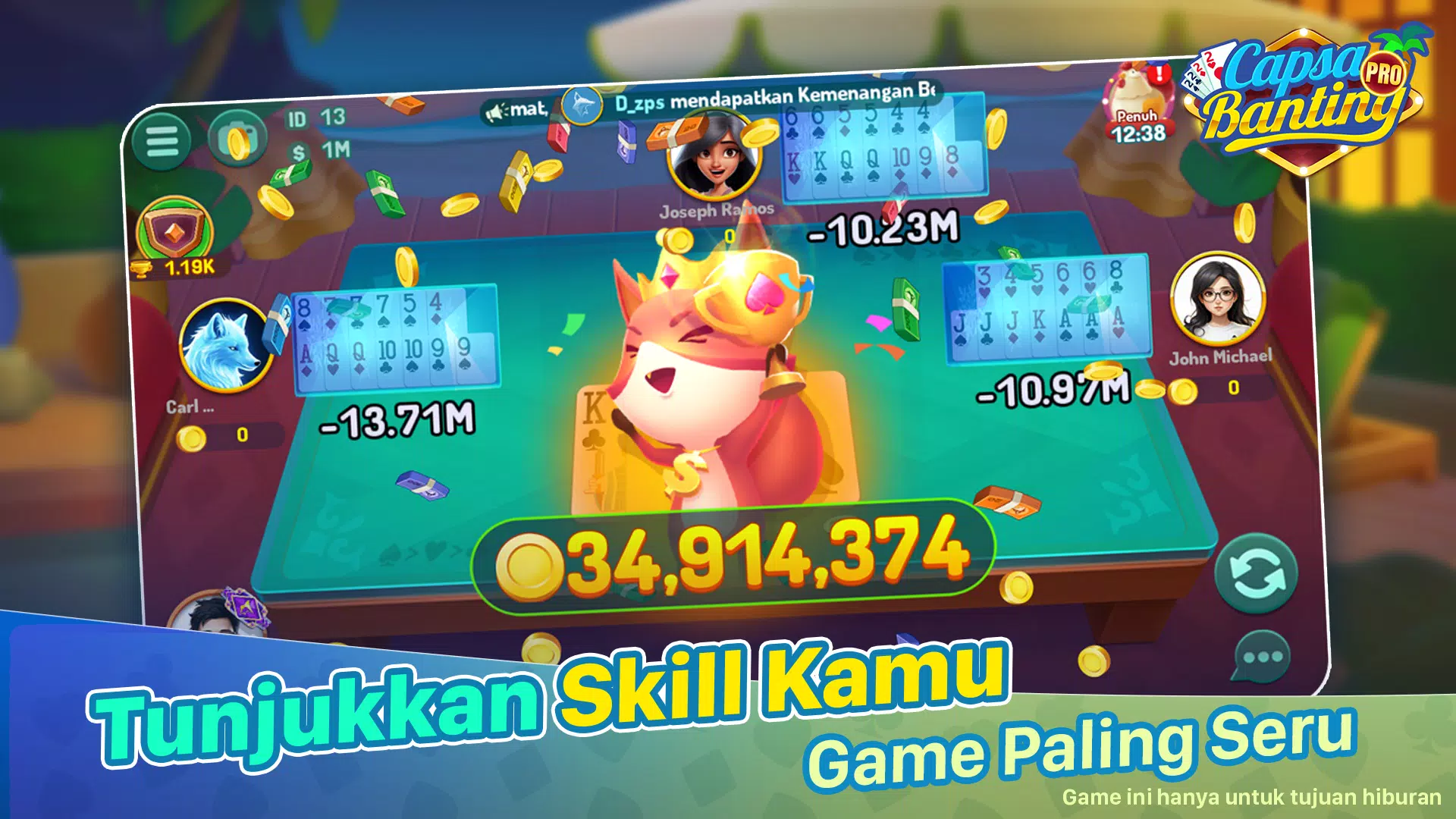 Big 2 Capsa Banting ZingPlay screenshot 8