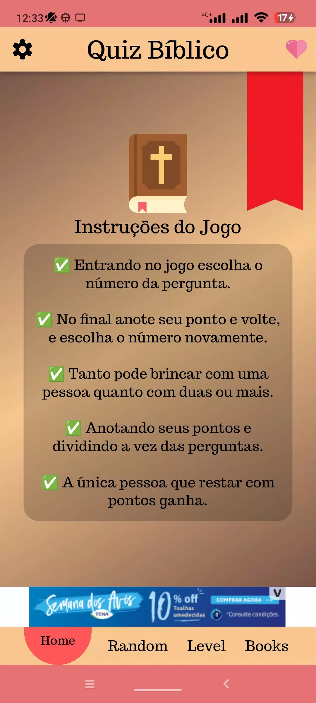 Quiz Bíblico screenshot 2