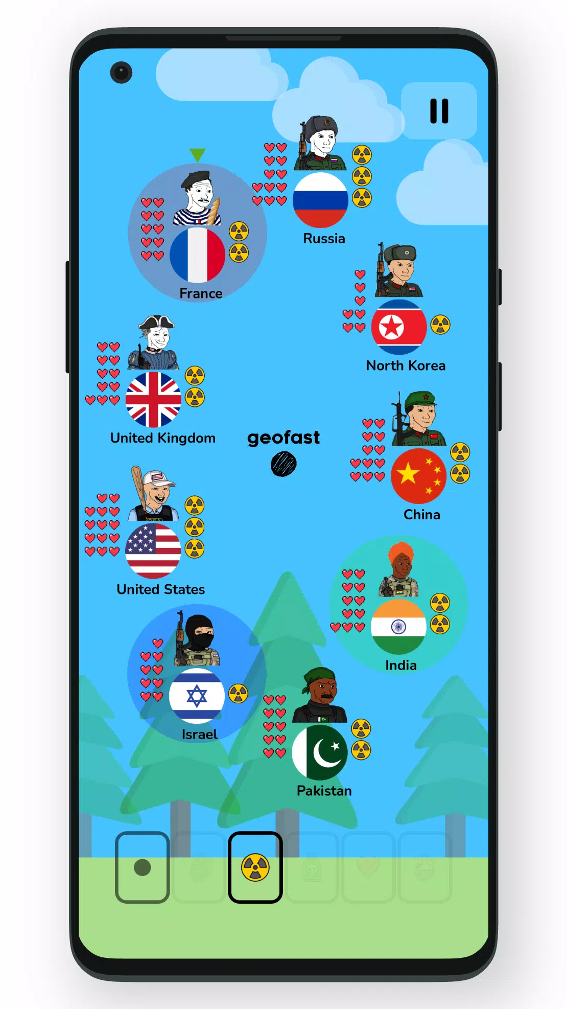 Geofast: Battle of Nations screenshot 4