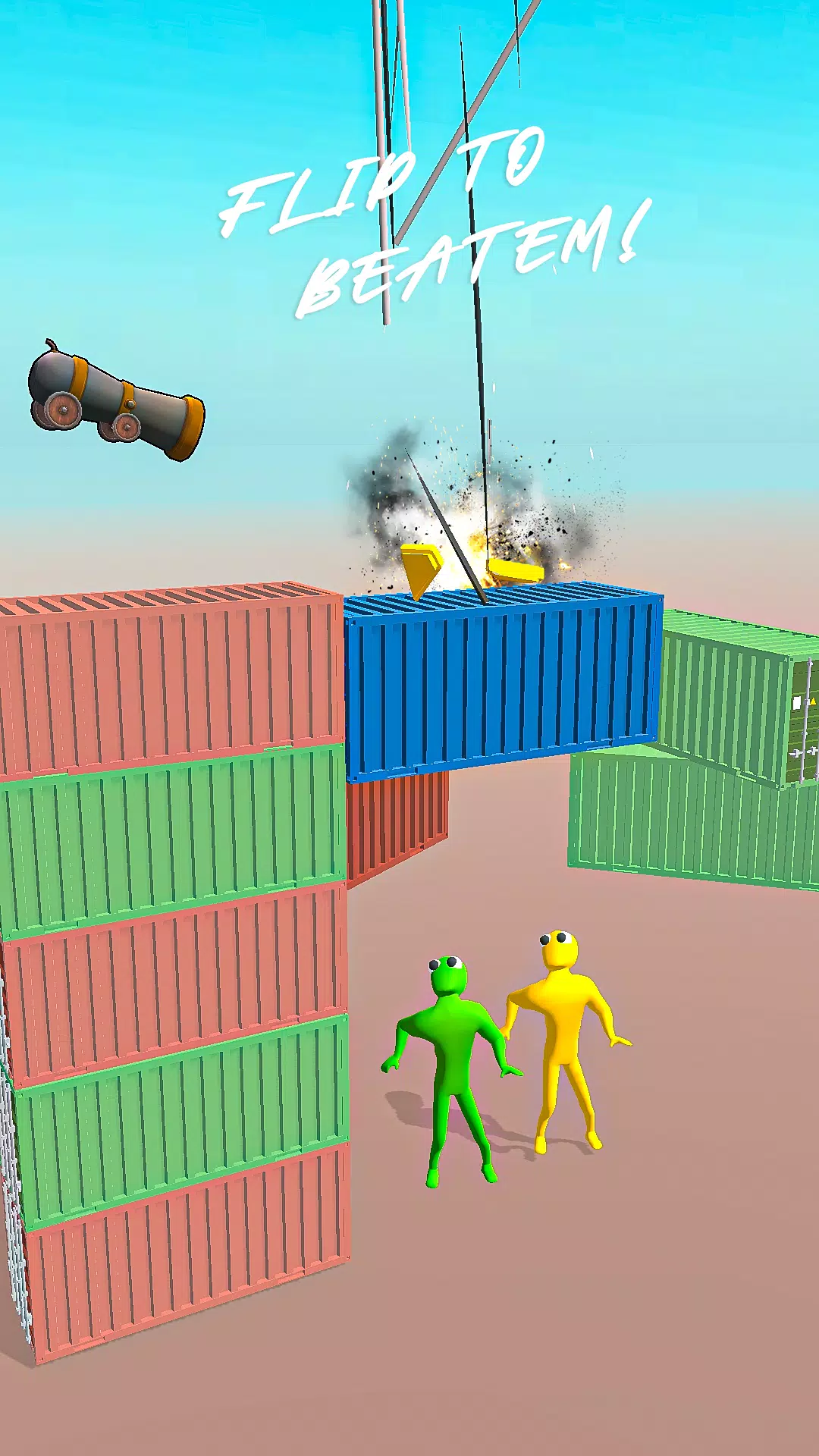 Flip Gun 3D Ragdoll Shooter screenshot 3