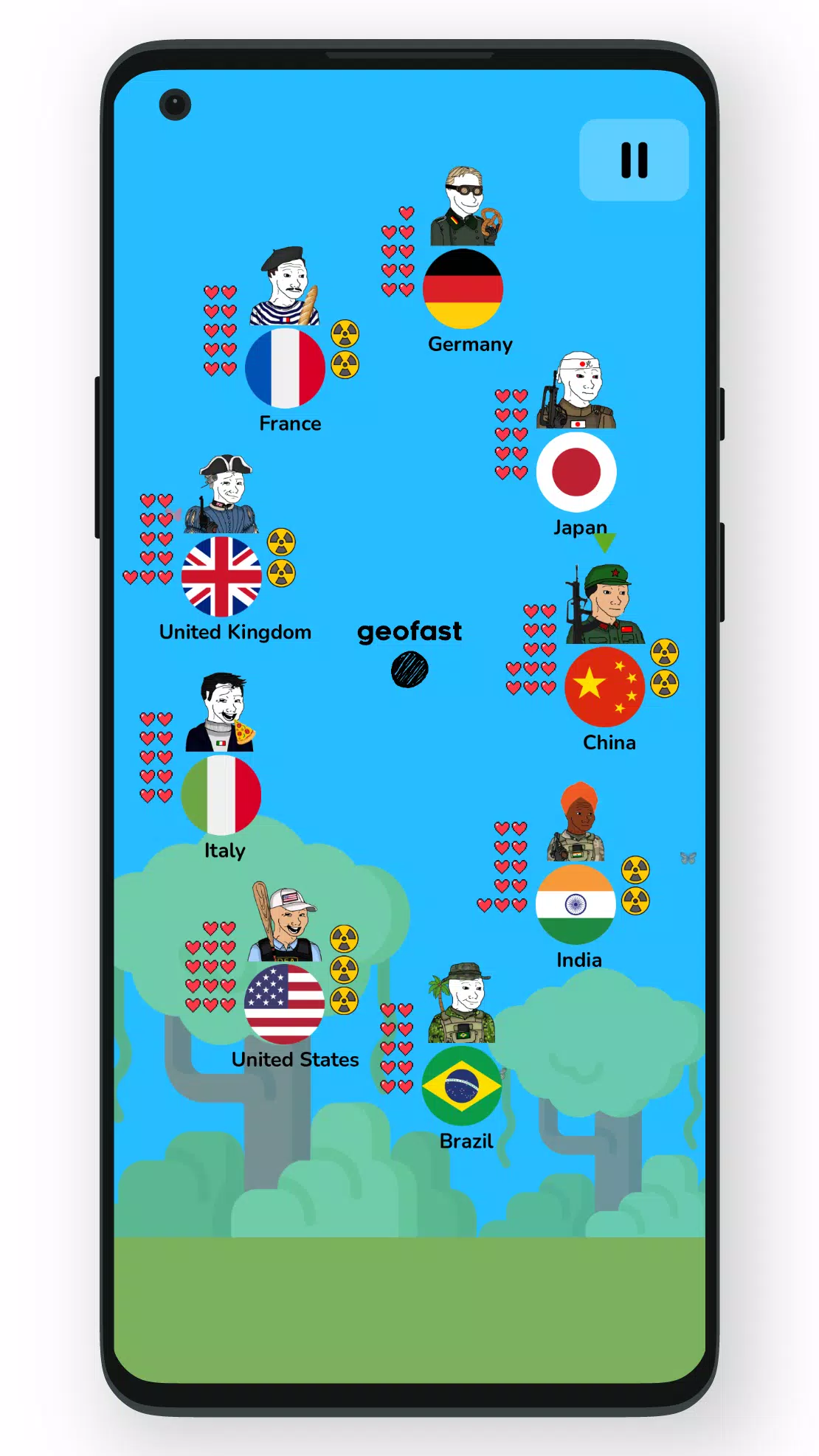 Geofast: Battle of Nations screenshot 6