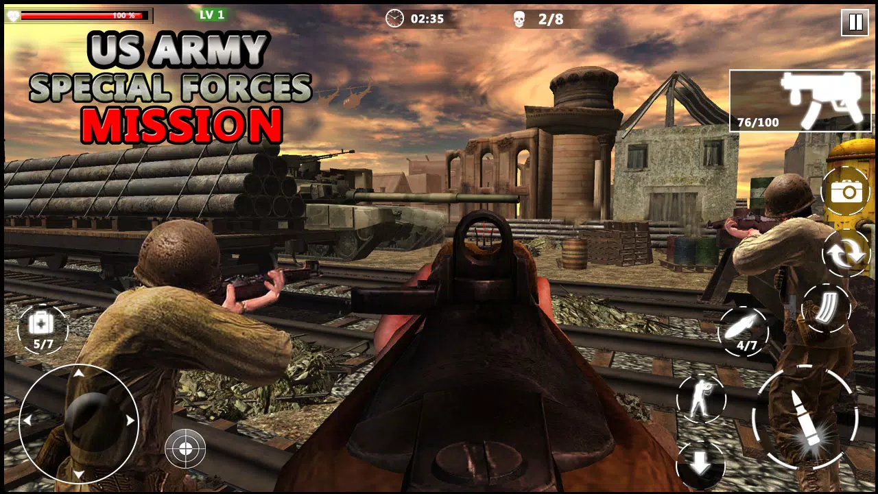 Gun War Army Strike screenshot 6