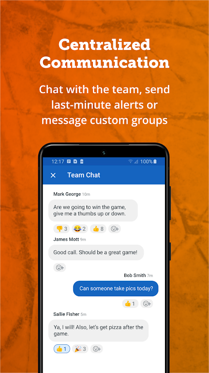 TeamSnap screenshot 1