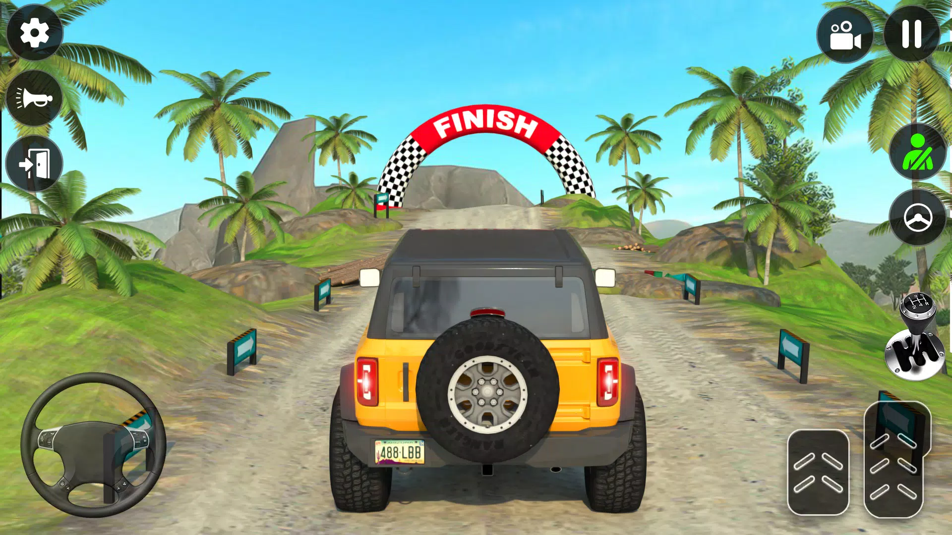 Offroad Jeep Driving Parking screenshot 5