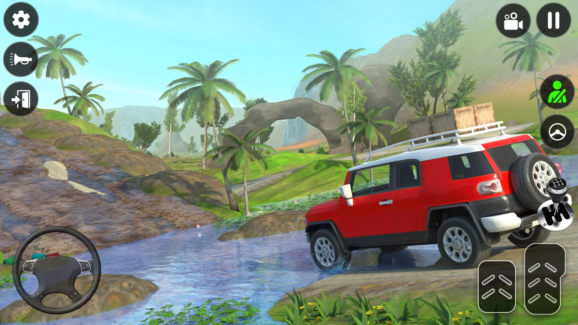 Offroad Jeep Driving Parking screenshot 1