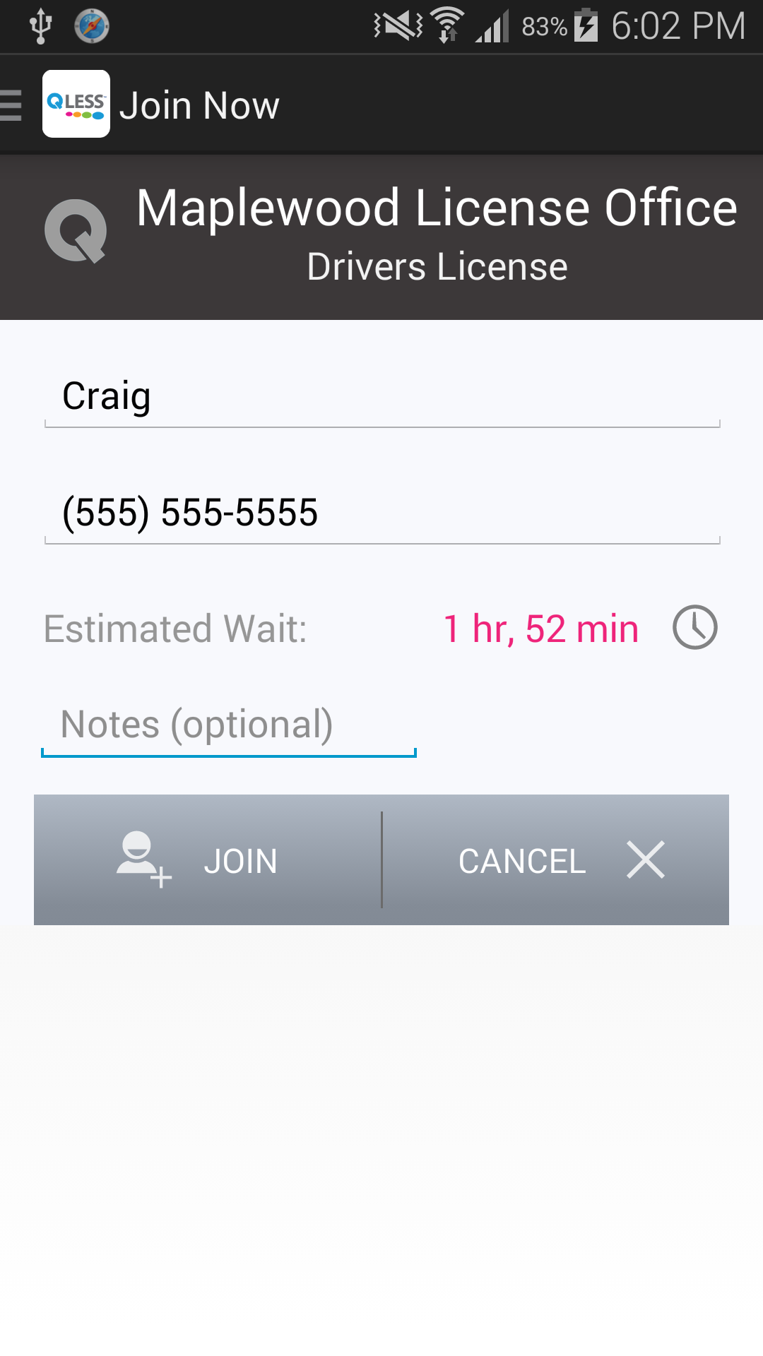 QLess screenshot 4