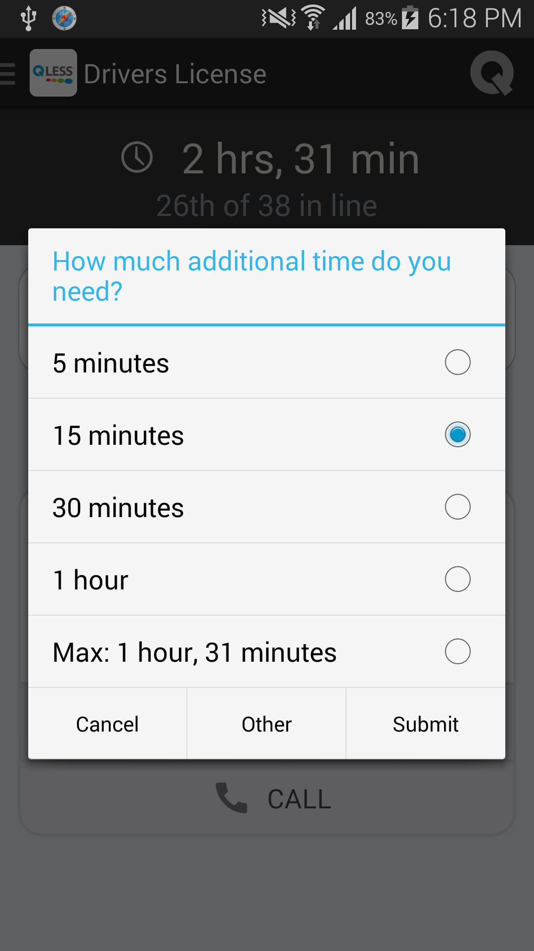 QLess screenshot 6