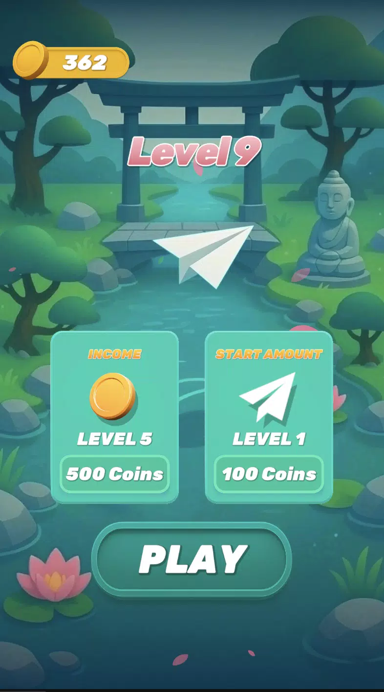 Paper Plane Run screenshot 1