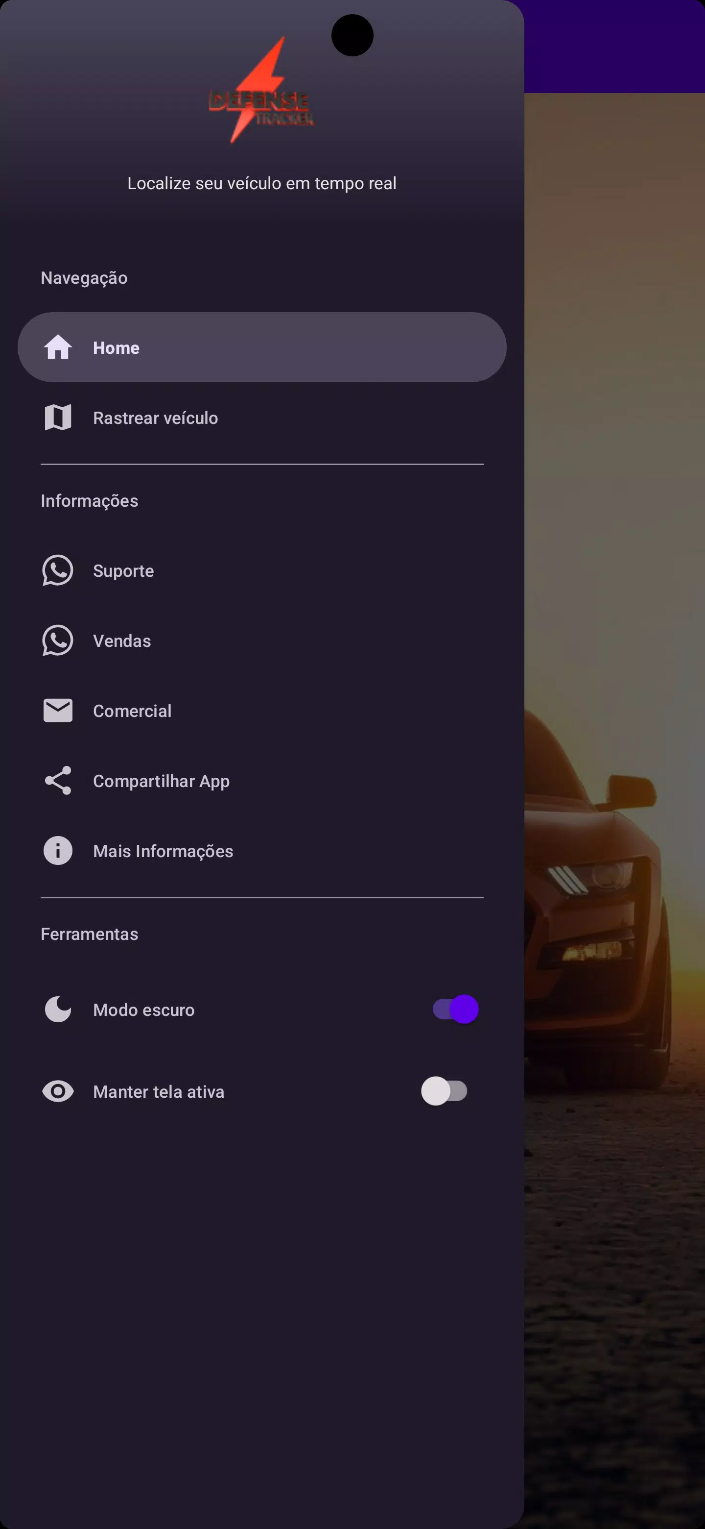 Defenser Tracker screenshot 4