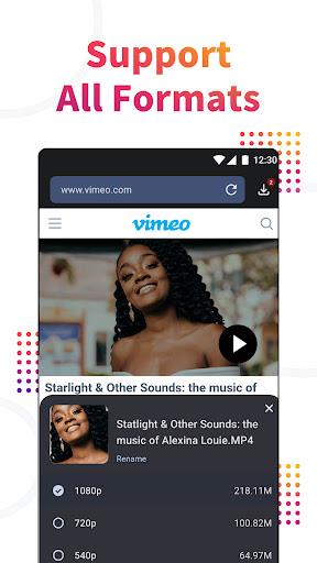 Vidma video downloader screenshot 1