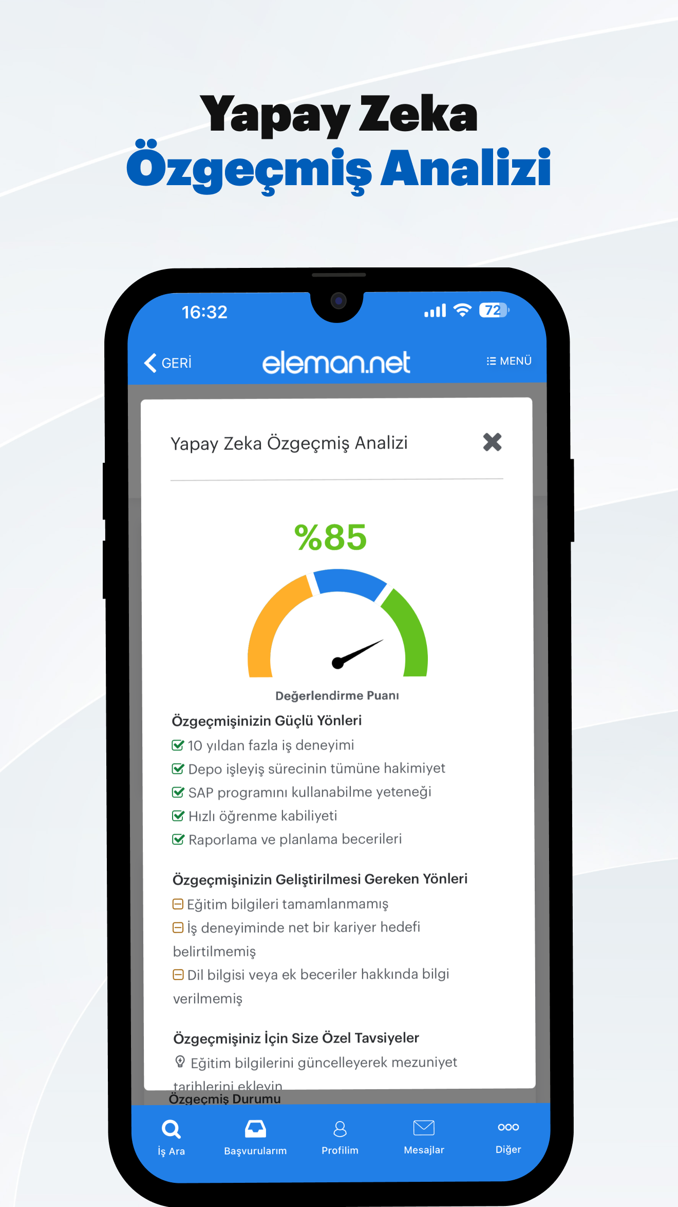 Eleman.net screenshot 2