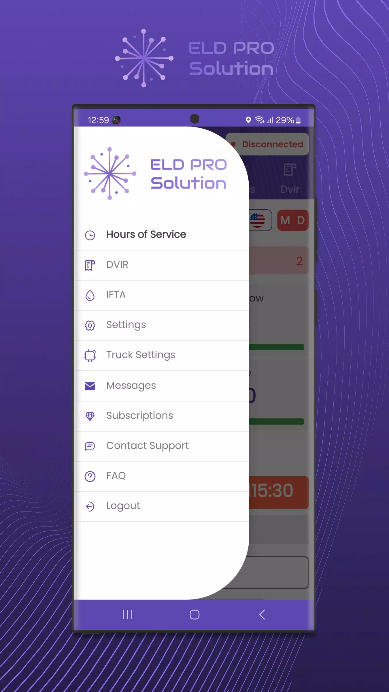 ELD Pro Solution screenshot 2