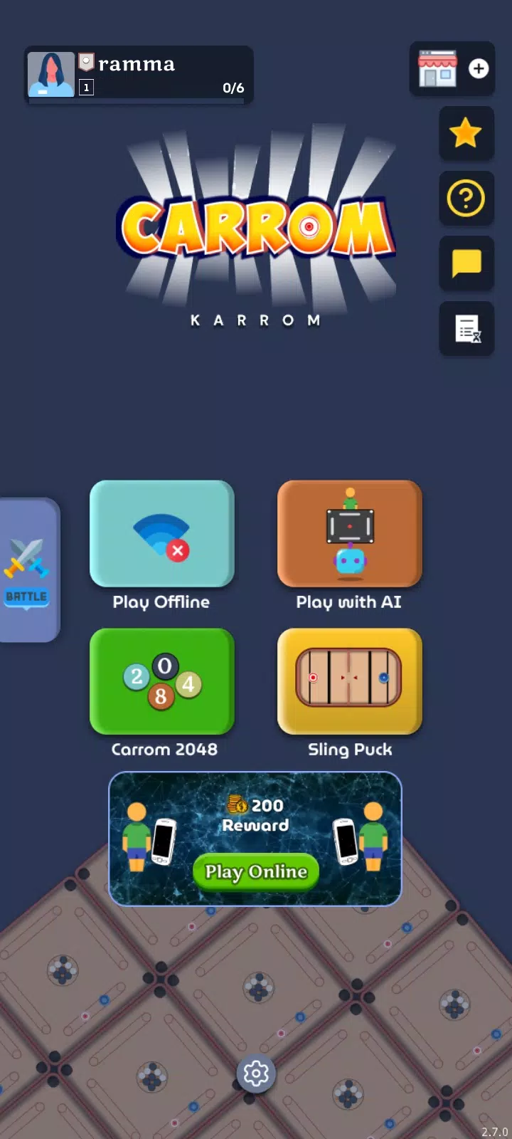 Carrom Karrom screenshot 2