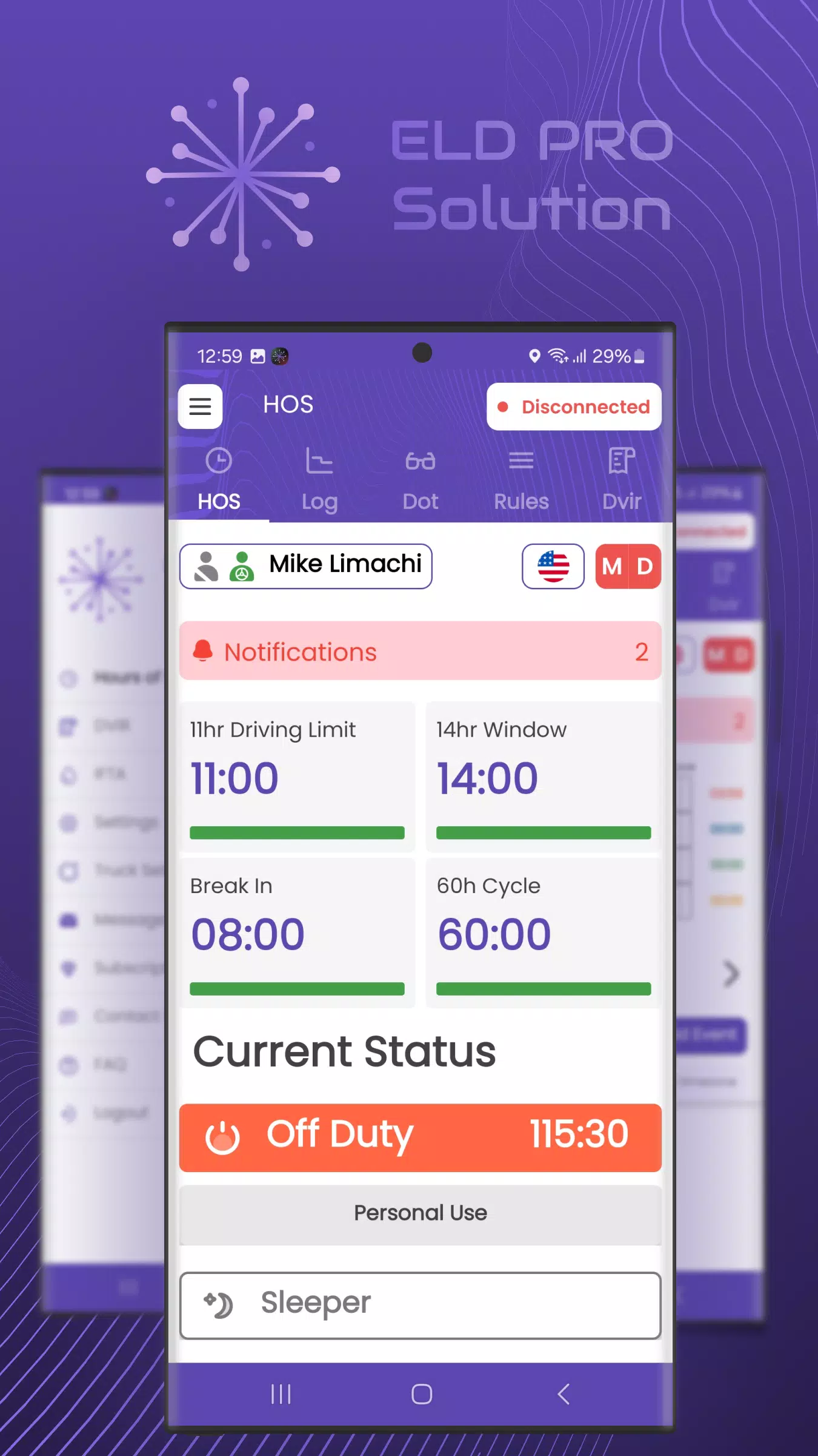 ELD Pro Solution screenshot 1